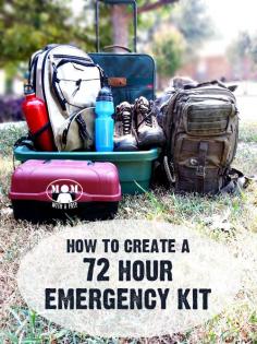
                    
                        Create a 72 Hour Emergency Kit for those times when you need to grab a bag and go! @ Momwithaprep.com #beprepared #NatlPrep #30daysofprep  FREE PRINTABLE CHECKLIST
                    
                