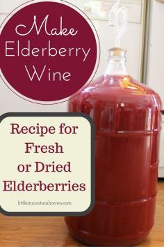 
                    
                        Recipe for How to Make Elderberry Wine
                    
                