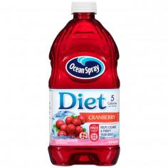 Juice Beverage - Diet - Cranberry. Cranberry juice beverage from concentrate. Made with real fruit juice. 5 Calories per serving. Sweetened with Splenda. Hello! We're the family of Ocean Spray growers, farming our cranberry bogs for over 75 years. Our wonderberries have almost magical nutrients. (Native Americans believe in their healing powers, introducing them to the Pilgrims that first Thanksgiving!) And each of our juices has one-of-a-kind, delicious flavor from the goodness only nature provides. We've worked hard to turn our wonderberries into something mighty wonder-ful. Enjoy in good health! Our Diet Cranberry Juice Drink has just 5 little calories a serving and as growers, we made sure to use real fruit juice from cranberries for their one-of-a-kind, crisp taste and goodness. It helps strengthen your immune system with a daily dose of vitamin C. A good-for-you diet drink. What a refreshing idea! Pasteurized. Contains 7% fruit juice. function openGCBalance() {var url = 'http://www2. meijer.com/nutrition/nutrition. aspx UPC=3120020031'; open Window(url, 700, 450);} function open Window(address, width, height, resizable, scrollbars) {if(!scrollbars) { scrollbars = "yes"; } if(!resizable) { resizable = "no"; } var new Window = window. open(address, 'Popup Window', 'width=' + width + ',height=' + height + ',toolbar=no, location=no, directories=no, status=no, menubar=no, scrollbars=' + scrollbars + ',resizable=' + resizable); new Window. focus();}