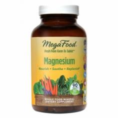 MegaFoods DailyFoodsMagnesium - 90 Vegetarian TabletsMega Foods DailyFoods Magnesium provides magnesium delivered in is most bioavailable food form for life. Magnesium is an extremely important mineral for good health. Magnesium activates over 350 different processes in the body; and its functions include digestion, energy production, bone formation, muscle function, activation of B vitamins, creation of new cells, relaxation of muscles and the functioning of the heart, brain, kidneys, as well as the nervous system. Mega Food provides 100% whole food Magnesium - naturally buffered and bioavailable - from nutritional yeast for optimal bioavailability and maximum benefit. Mineral Formulas Nearly every body system requires natural minerals for normal physiological functions, with each mineral playing a unique and critical role. Without the correct mineral in adequate amounts, enzymatic processes are hindered and vitamin function is diminished. Isolated minerals are often difficult to absorb and utilize by the body. MegaFood delivers these nutrients within a FoodState concentrate of Saccharomyces cerevisiae which also provides synergistic enzymes, cofactors and phytonutrients necessary for proper utilization and retention by your body. Welcome to MegaFood To provide you with exceptional nourishment of the highest quality, MegaFood premium multi-vitamins are made with a full spectrum of fresh whole foods including farm fresh broccoli, carrots, oranges, Maine Wild Blueberries, Cape Cod Cranberries and pure nutritional yeast. MegaFood then carefully dries these foods into a nutrient-rich FoodState concentrate which delivers essential vitamins, minerals and life-enhancing phytonutrients. Emerging research continues to show that phytonutrients and other vital compounds delivered in food have an essential role in promoting our health and well-being for life.