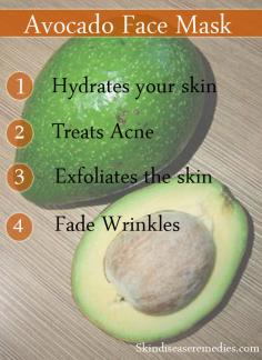 Mash ½ soft/ripe avocado, ½ ripe banana in a bowl and mix 1 egg yolk to it. Thoroughly mix the ingredients to make thick paste like consistency. To remove impurities and excess sebum, apply gram flour mask or splash with cold water before using above mentioned facial mask.