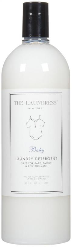 Baby 3X Concentrate Non-Toxic Biodegradable Allergen Free Why The Laundress: We know babies have brought loads of love and laundry to your life. This product is formulated with stain fighting enzymes and color guard to be soft on baby and strong on stains. The Laundress Baby Detergent is great for adults too. Effective in all water temperatures systems. Dermatologist recommended. We are committed to being a green and clean company for you, your family and the environment. - Gwen Lindsey All The Laundress products are tested on Gwen Lindsey. Animal cruelty free no animal by-products. Made with natural ingredients - texture and color may vary. HE - High Efficiency VOC, phosphate, phthalate and dye free.
