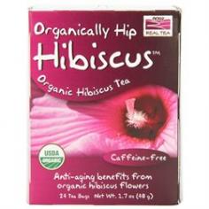 Organically Hip Hibiscus Tea by Now Foods 24 Bag Organically Hip Hibiscus Tea 24 Bag Ahhhh. That feeling of peace and relaxation. Like kicking back on a white-sand beach at a tropical retreat. While we can't provide the lounge chair we can supply the relaxing brew. Organically Hip Hibiscus tea is a spirit-lifting beverage with a deliciously tart almost cranberry-like flavor that's enjoyed hot or cold. It also contains a number of healthy natural compounds to keep you going strong. A comforting cup of Hibiscus Tea is not only a great escape but good for you as well. Certified Organic by QAI. Premium tea bags with our no-staples design. Directions Steep one tea bag in 6-8 ounces of water that has just started to boil for 3-4 minutes. Stir occasionally while steeping. To make refreshing ice tea brew first with hot water let cool then add ice. Supplement Facts Serving Size 1 tea bag (2 g0 Servings Per Container 24 Amount Per Serving Daily Value Calories 0 Protein 0 g Daily Value Not Estab