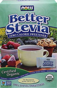 We are proud to bring you Stevia Extract Organic Non-Bitter Packets 100% Natural from Now Foods. Look to Puritans Pride for high quality national brands and great nutrition at the best possible prices.
