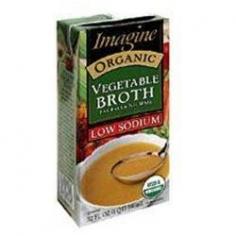 First we brought you great tasting Imagine Organic Vegetable Broth, with a fresh flavor that rivals Grandma's cooking. Now you can enjoy that same great quality in a Low Sodium version. Imagine Organic Low Sodium Vegetable Broth has all the robust flavor but over 75% less sodium than the regular Organic Vegetable Broth. Made from fresh organic carrots, celery, tomatoes and onions, and infused with distinctive herbs and spices, this broth is so delicious, you'll forget it's low sodium! Perfect to use in your favorite recipes or enjoy on its own, Imagine Organic Low Sodium Vegetable Broth delivers the same freshness and high quality you have come to expect from Imagine Natural Creations.