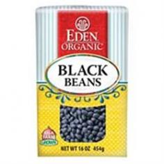 Black BeansEden organic USA family farm black turtle beans. Creamy and sweet Michigan grown. A Mexican staple and favorite in the Americas and Caribbean. High quality vegetable protein, rich in fiber, iron, and thiamin. Dark beans are higher in antioxidant anthocyanins found in their skin. Ideal with grains, in soups, stews and salsa dips, tacos, burritos.