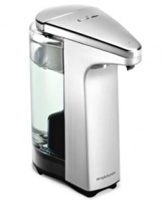 You'll love the sleek, easy-to-use design of this simplehuman sensor pump soap dispenser. Due to its contents, this product cannot be shipped via our Priority Service or sent to Alaska, Hawaii, and/or APO/FPO military addresses. Limit 5 per household. Product Features: High-efficiency pump offers fast, consistent dispensing. Volume buttons let you control the amount dispensed. No-drip valve helps prevent messes. Manual dispensing option ensures quick operation. Clear chamber lets you easily view the soap level. Intuitive LED lights lend convenience. Brushed nickel housing creates a contemporary look. Product Care: Manufacturer's 2-year limited warranty Product Details: 6.9H x 2.8W x 5.7D 8-oz. capacity Requires 4 AA batteries (not included) Model no. ST1023 Promotional offers available online at Kohls.com may differ from those offered in Kohl's stores. Size: One Size. Color: Grey. Gender: Unisex. Age Group: Adult.