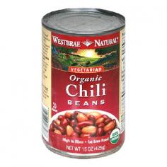 Save on Westbrae Foods 15 Oz Chili Beans Fat FreeBrBrChili Beans Are A Great Way To Start A Party-Sized Batch Of Home-Cooked Chili! No Soaking Beans Overnight Gives You A Quick Start On A Delicious Nutritious Meal.: KosherBrBr(Note: This Product Description Is Informational Only. Always Check The Actual Product Label In Your Possession For The Most Accurate Ingredient Information Before Use. For Any Health Or Dietary Related Matter Always Consult Your Doctor Before Use.)div class=aplush4Ingredients:/h4h5p Organic kidney black and pinto beans (soaked in water) water sea salt.