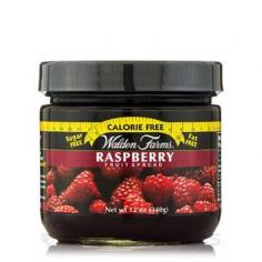 Save on Walden Farms Calorie Free Raspberry Fruit Spread (12 Oz). Enjoy jam and jellies and eat healthy "The Walden Way." Switch from high calorie sugary jam and jellies that easily add 190 Calories with just 2 level tablespoons and treat yourself to Walden Farms Calorie Free Fruit Spreads. Made with concentrated fruit extracts and natural flavors but no calorie fat carbs gluten or sugars of any kind. Delicious on toast or muffins marvelous on cottage cheese in yogurt and as a topping on baked goods. Don't resist! Enjoy them with new Walden Farms Calorie Free Peanut Spread in a PB & ;J sandwich made "The Walden Way" and save over 700 calories! {Note: description is informational only. Please refer to the actual product ingredient list prior to use. Please refer any questions to your health professional before using this product.} (Note: This Product Description Is Informational Only. Always Check The Actual Product Label In Your Possession For The Most Accurate Ingredient Information Before Use. For Any Health Or Dietary Related Matter Always Consult Your Doctor Before Use.) UPC: 072457990333 K