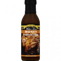 Rich Natural FlavorsSlow simmered Walden Farms Calorie Free HONEY BBQ SAUCE is sweet and tangy, made with real honey flavor. California sun ripened tomatoes, apple cider vinegar, Dijon mustard and more. Delicious with steak, hamburgers, ribs, chicken or fish. An ideal marinade and great for dipping. Switch & Save hundreds of calories every day The Walden Way.