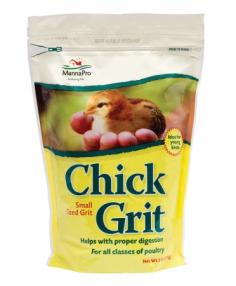 Helps with proper digestion for all classes of poultry. Small sized insoluble crushed granite. Ideal for young birds and bantam breeds. Size: 5 lbs.