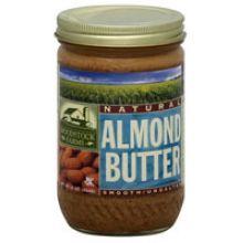 High in protein, unsaturated fat and vitamin E, this almond butter has no added salt. Ingredients: Dry Roasted Unblanched Almonds. Contains: Almonds, Tree Nuts.