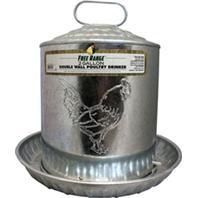 Features: -Water fountain-Made of heavy duty galvanized steel-Water stays cool and clean-Constant flow of water in maintained by vacuum-Handles up to 100 chicks-Capacity: 2 Gallon-Made in the USA-12 H x 12.5 W x 12.5 D, 3.6 lbs-Product Type:.