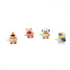 What do a cow, pig, chicken and sheep have in common? They are all Wind Up Farm Animals! Get one of these cute wind up toys for your office and watch its head wobble as it walks across your desk. Farm Animal wind ups are fun walking toys that make great desk toys, meeting prizes, and cool contest rewards.