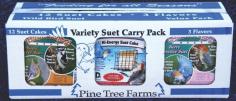 12 pack includes 4 of each: Nutty butter, Hi-energy, and Berry essence suet cakes. Pine Tree Farms Wild Bird Suet is rendered beef kidney fat. Top quality seeds, grains, peanut butter and peanuts, are used 12 pack includes 4 of each: nutty butter, hi-energy, and berry essence suet cakes.: Size: 12 ct.: Color: ASSORTED