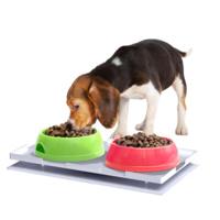 Keep ants from getting into your pet food. Very helpful in summer.