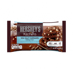 HERSHEY’S Kitchens Sea Salt Caramel Chips, 10 Ounces