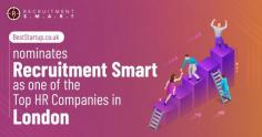 The leading HR Tech startup, Recruitment Smart, has been nominated as one of the best HR technology companies providing the most effective recruitment and HR-related solutions. This nomination comes from the venerable website beststartup.co.uk, which recognizes local businesses get the global limelight and the credit they deserve. Read More: https://bit.ly/3s75zzp