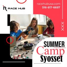 Campers will learn engineering fundamentals through the creation of fun and interesting contraptions. They'll design, create, and then decorate moving machines out of laser-cut parts. From a spinning dancer to an amusement park ride, they'll be able to make it all happen at this camp! Learn the summer camp Syosset by signing up with Race Hub today. 
For more info visit here: https://racehubusa.com/camps-clinics/