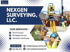 Are you looking for land survey services near you? NexGen Surveying provides you with the best survey services in Florida. We offer services in mortgage surveys, elevation certificates, and ALTA surveys with professional services. We have over 40 years of experience in the survey industry. For more information contact us at (561)508-6272.
https://nexgensurveying.com/