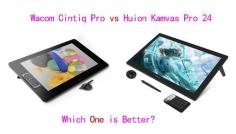 A detaild comparison between the Wacom CIntiq Pro 24 and the Huion Kamvas Pro 24 display tablet. We will cover everything from design, drawing performance, to tech specs to help determine which is the best option for your digital art needs.  https://pctechtest.com/wacom-cintiq-pro-24-vs-huion-kamvas-pro-24