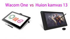 We have compared two popular budget display drawing tablets, the Wacom One and the Huion Kamvas 13. Wacom does have better build quality, but huion beats it with better features.  https://pctechtest.com/wacom-one-vs-huion-kamvas-13