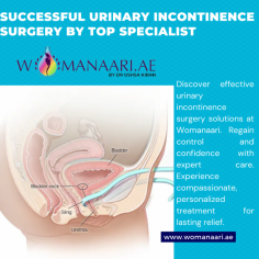 Discover effective urinary incontinence surgery solutions at Womanaari. Regain control and confidence with expert care. Experience compassionate, personalized treatment for lasting relief.