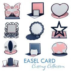 Easel Card Cutting Collection: WPC, AI and SVG Files - Pazzles Craft Room