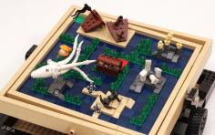 Uh, yeah.  People get creative with LEGO.  :)  Marble Maze (Labyrinth) - Legends of the Sea, via Flickr.