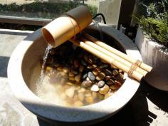 This DIY bamboo fountain can add little bit of zen to your backyard or porch.
