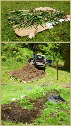 Lasagna bed gardening is a no-till, no weeding, easy peasy method to get a garden bed in the ground FAST.