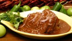 HAPPY CINCO DE MAYO RECIPES ... Chicken with Peanut Mole Sauce Recipe ~ INGREDIENTS: - Stewing chicken - Water - Celery  - Medium carrot - Small onion - Sprigs parsley - Chicken bouillon granules - Pepper - Tomatoes with green chilies - White bread - Peanut butter - Cloves - Black peppercorns - Stick cinnamon - Chili powder - Small clove garlic