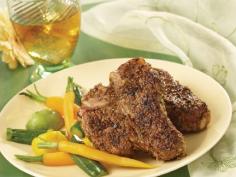 HAPPY CINCO DE MAYO RECIPES ... Adobo Crusted Lamb Loin Chops Recipe ~ INGREDIENTS: Cumin seed - Coriander seed - Cracked pepper - Kosher salt - Garlic cloves - Fresh oregano leaves - Lime zest Fresh thyme and rosemary leaves - Olive oil