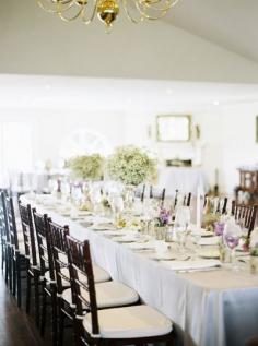 Romantic spring wedding at historic hotel: www.stylemepretty... | Photography: kristaajones.com/