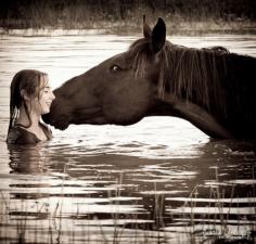 Water and horses...two of my most favorite things put together