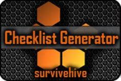 Preparedness Checklist Generator - Survivehive