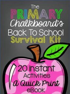 20 quick print sheets for back to school...  grab this up!  :)  FREEBIE