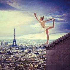 #Ballet in Paris. Discovered by Greg Sims at Exposition Paris Les Halles - Robert Doisneau, #Paris, #France #art
