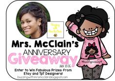 Enter for your chance to win!!!   2014 Anniversary Giveaway