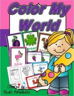 Color My World Posters and Mini Readers!