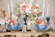 New England nautical meets West Coast whimsical inspiration: www.stylemepretty... | Photography: rutheileenphotogr...