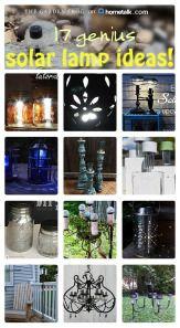 17 genius solar lamp ideas! My Hometalk board www.hometalk.com/...