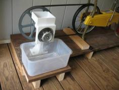 Bicycle Power for the Country Living Grain Mill
