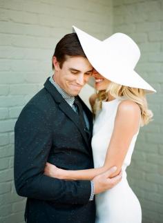 Classic Black and White Wedding Inspiration by Clayton Austin