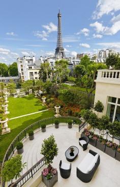 Paris terrace ~ gorgeous view! | Classy in the City    ᘡղbᘠ