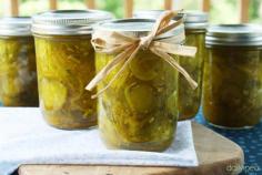 Old fashioned bread and butter pickles