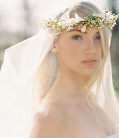 DIY Wedding Flower Crown - Rylee Hitcher Photography