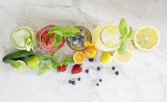 organic fruit-flavored waters | song of style