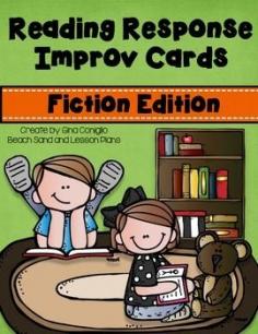 Reading Response Improv Cards are a fun way for your students to share what they are reading with the rest of the class. I have created 36 cards that cover the story elements of fiction. Each card has a task which instructs the student on how they should act out their reading response. Attach the cards to craft sticks, have students pick their card from a jar, or pass them out. The choice is yours!