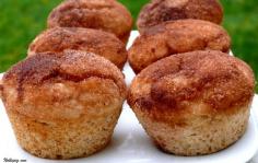 Cinnamon Doughnut Muffins | Noble Pig